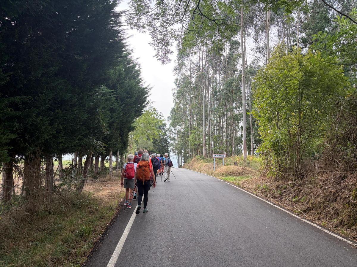 La caminata con el Grupo Montañero Moscón, en imágenes La caminata con el Grupo Montañero Moscón, en imágenes