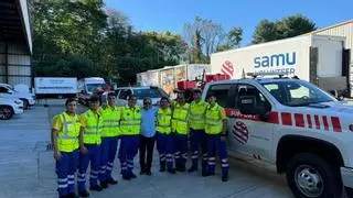 Voluntarios andaluces trabajan ya en labores de rescate del huracán Milton en Florida