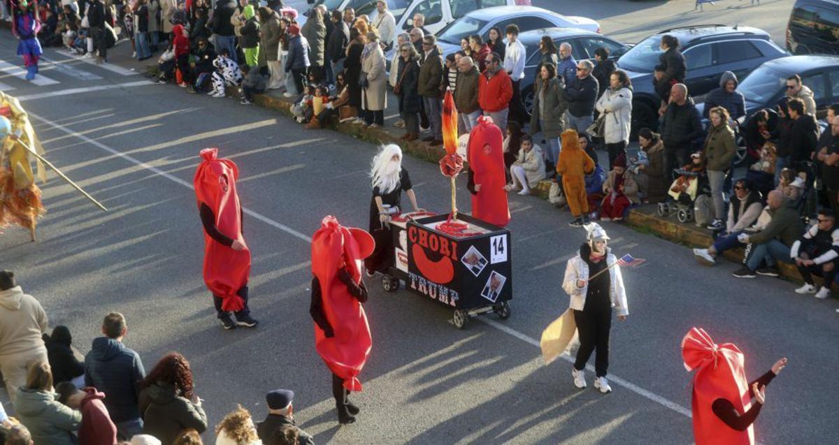 Desfile de carnaval de Cambados.