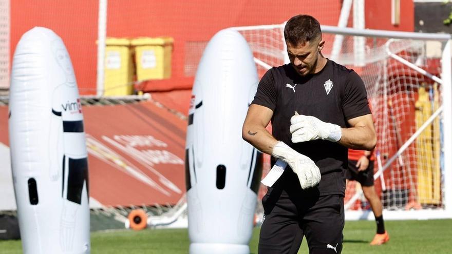 Las palabras de Rubén Yáñez, capitán del Sporting de Gijón: "El derbi es una final"