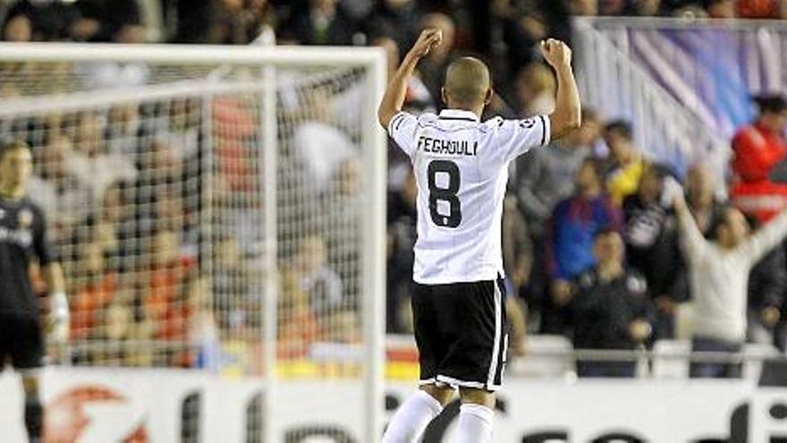 Feghouli renovará hoy  con el Valencia CF hasta 2016