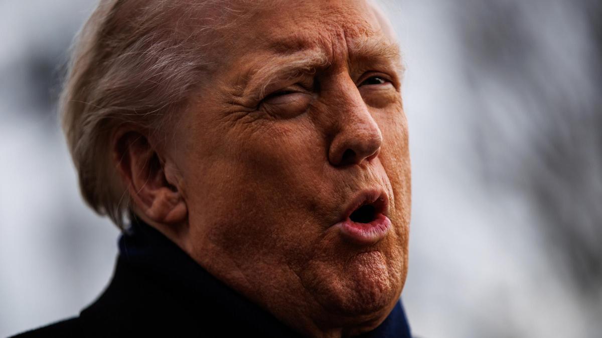 El presidente de Estados Unidos, Donald Trump