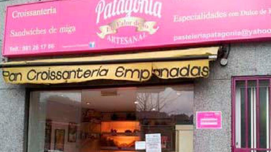 Frente de una de las tiendas de Patagonia en A Coruña./LO.