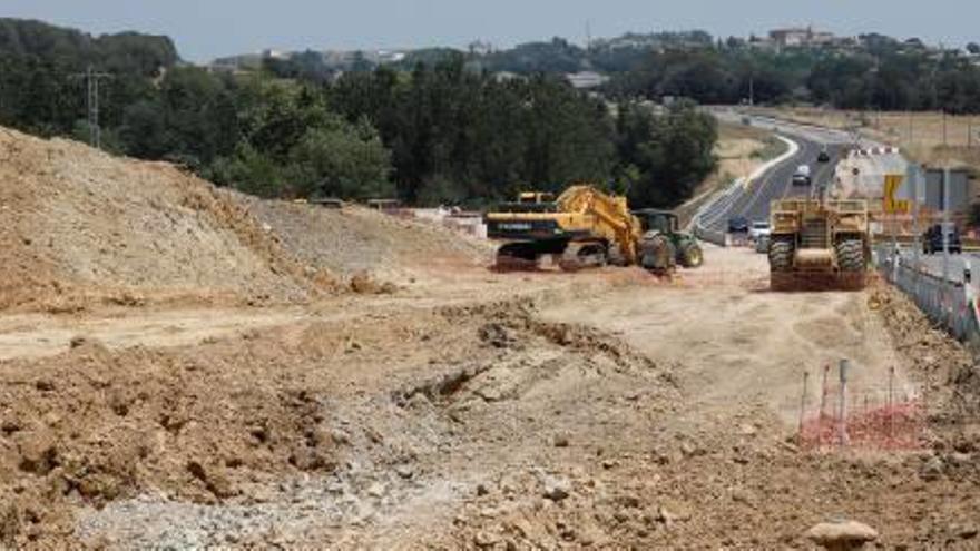 Un corriment de terres a Vilademuls, nou contratemps per desdoblar l&#039;N-II