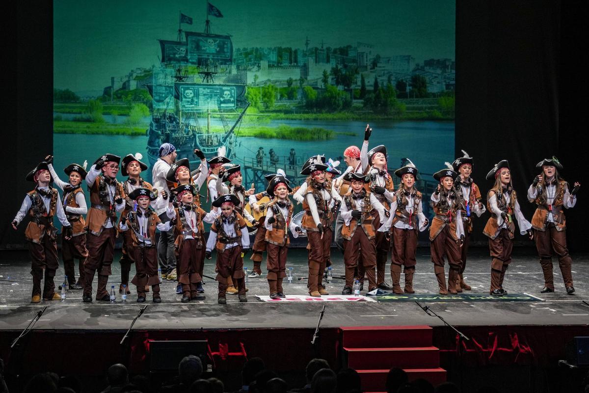 La murga Los Charpicaos.