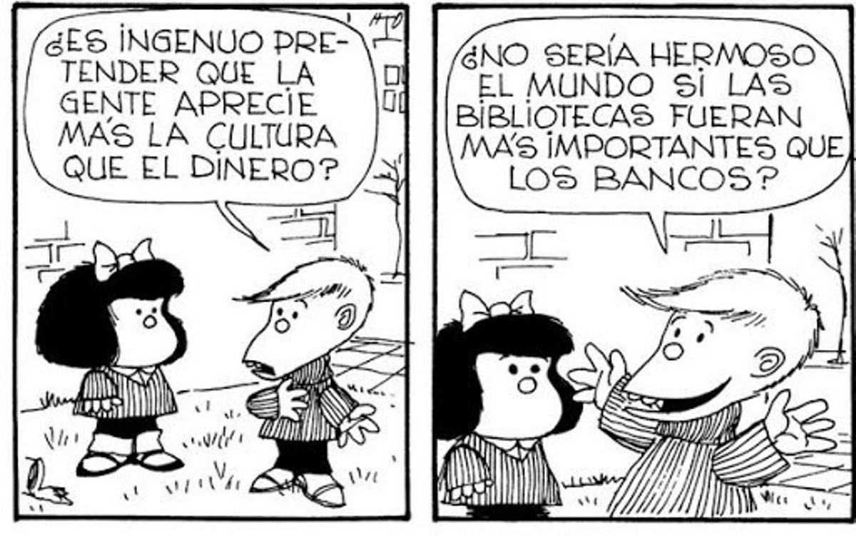 Mafalda, la niña que quiso cambiar el mundo con ironía