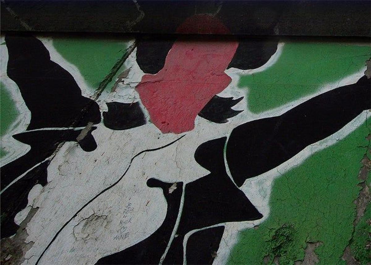 Pintadas en el Muro de Berlín