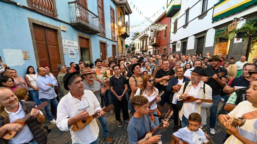 La ‘Romería del Timple’ vuelve a reunir a cientos de timplistas en Teror