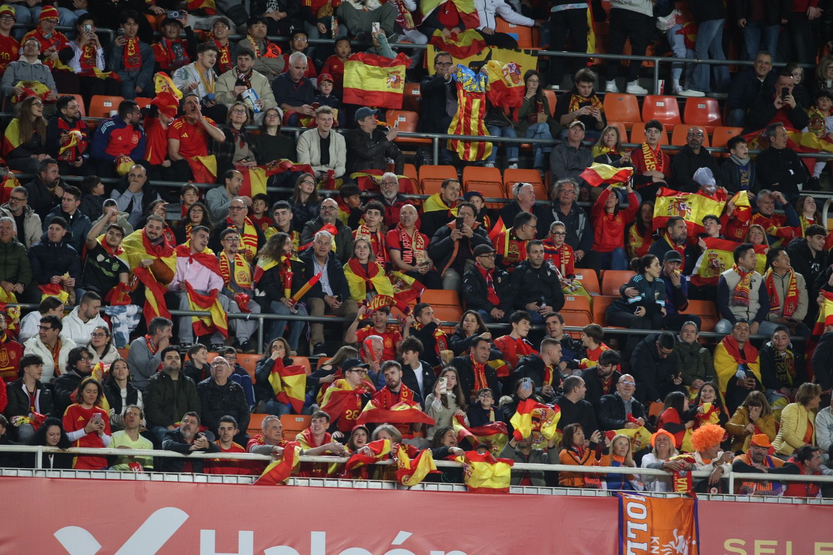 España - Países Bajos: Búscate en la grada de Mestalla