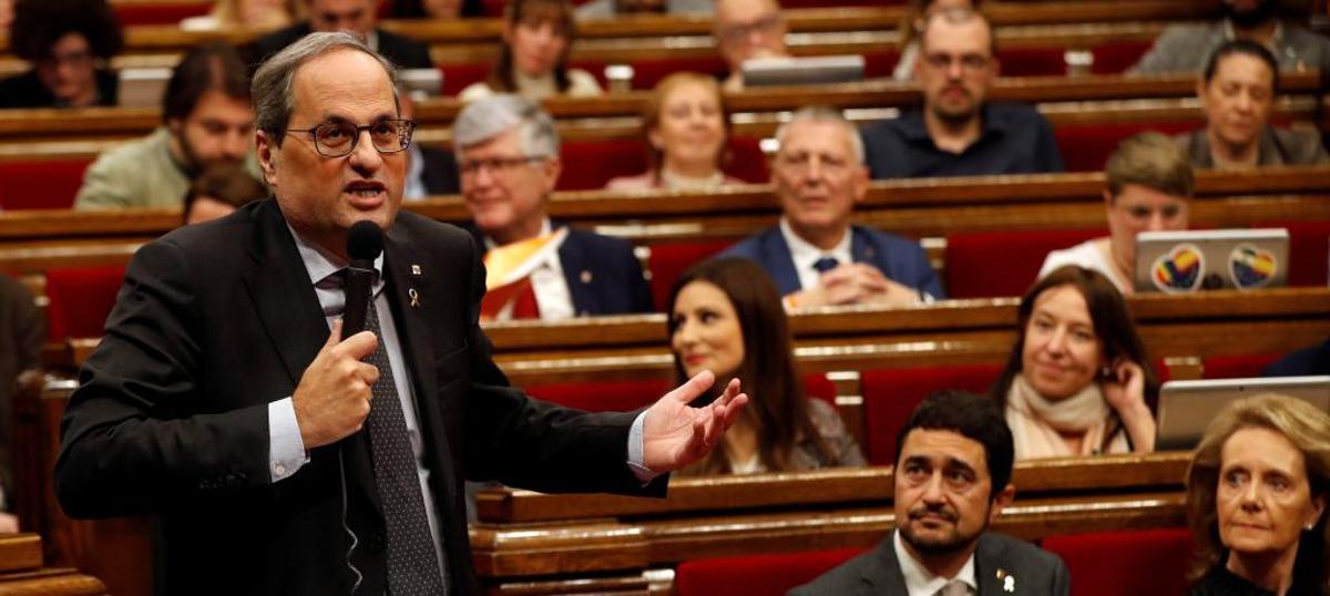 El presidente de la Generalitat, Quim Torra.