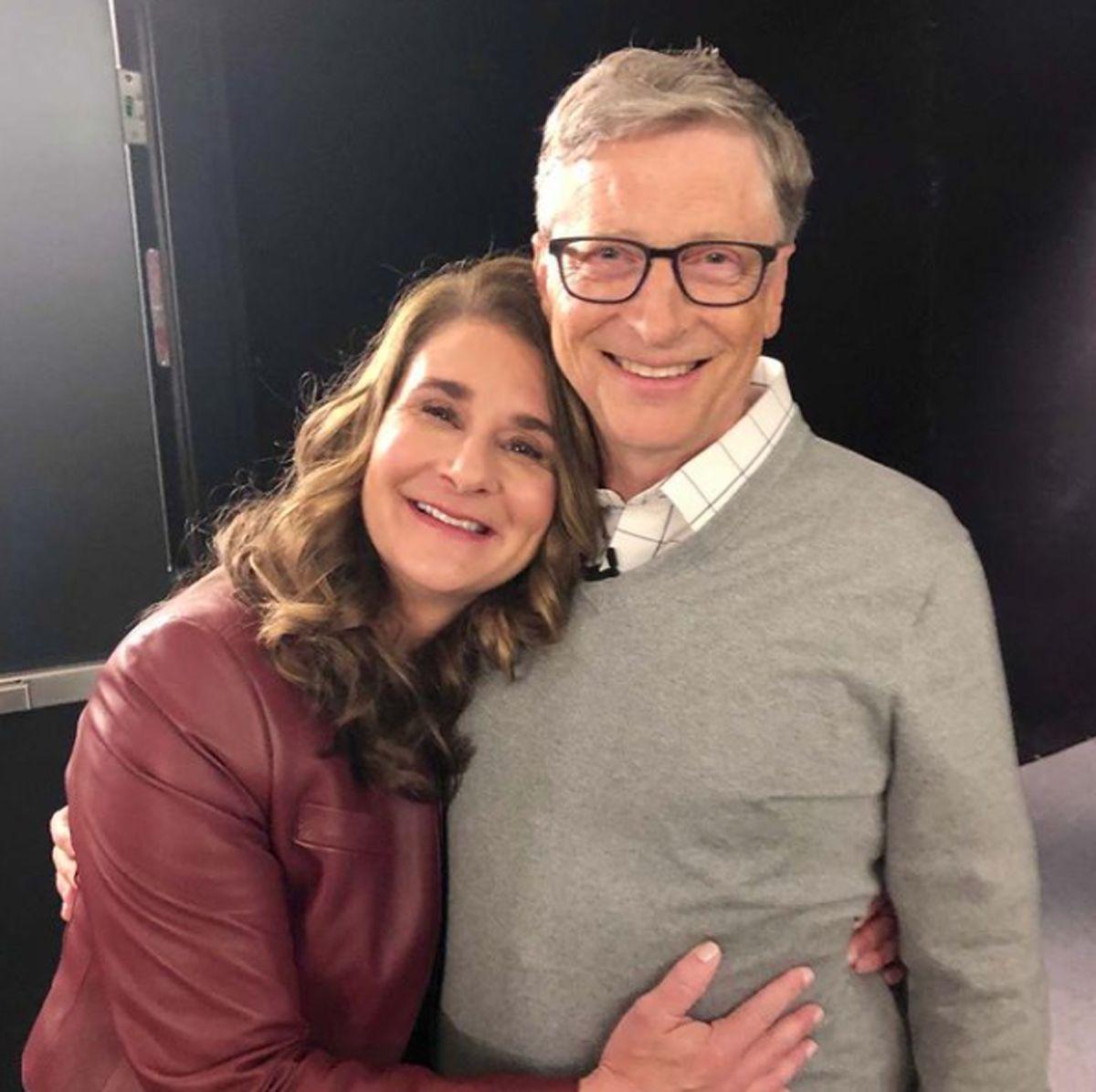 Bill Gates y Melinda Gates en una imagen de Instagram