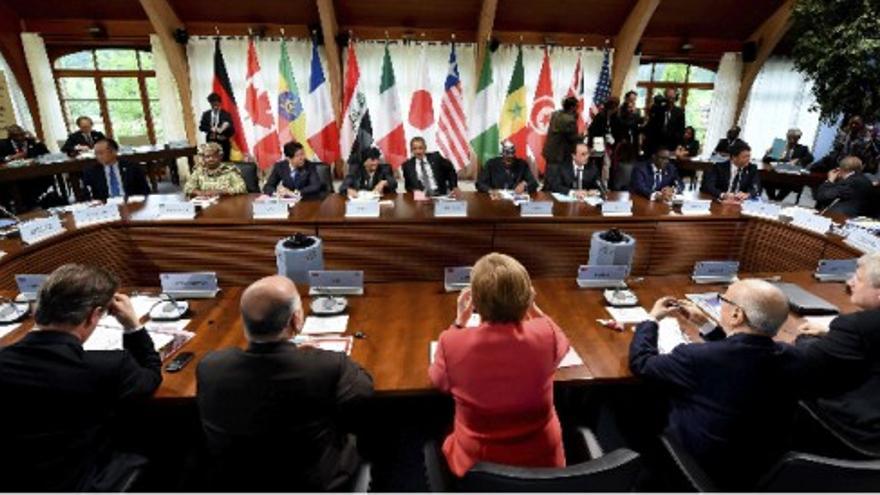 Cierre de filas de los países en la cumbre del G7 contra Rusia