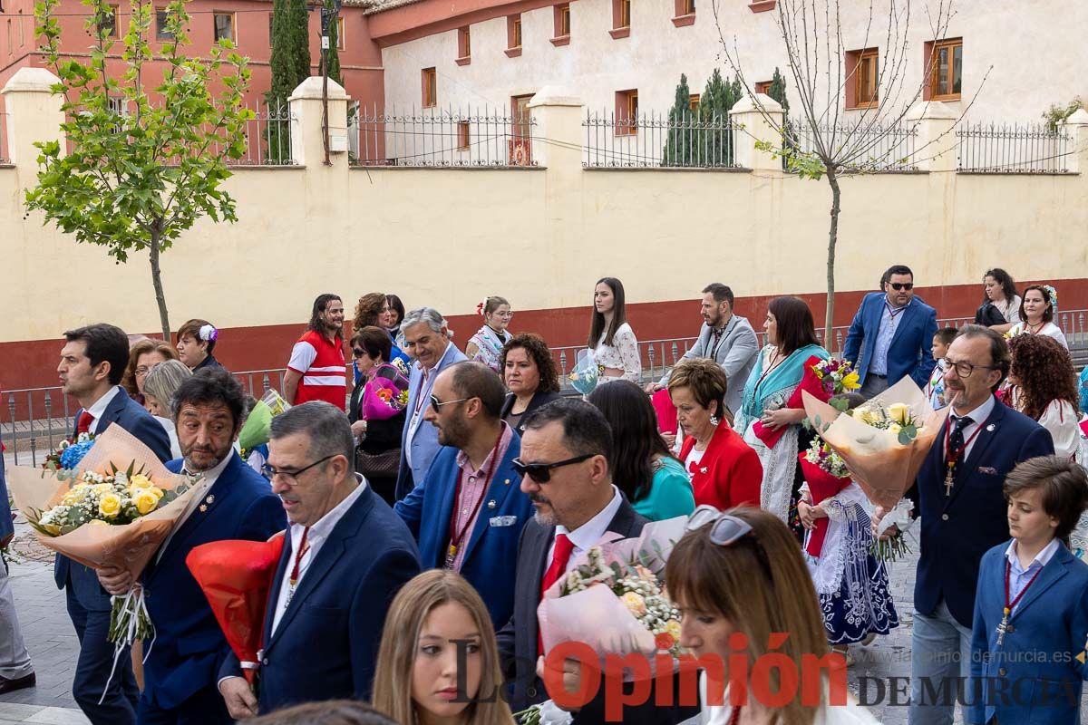 Misa del día 1 de mayo en honor a la Vera Cruz de caravaca