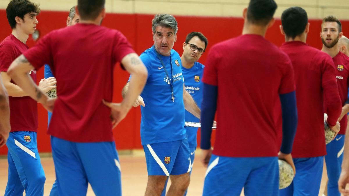 El Barça sigue preparando la Copa Asobal