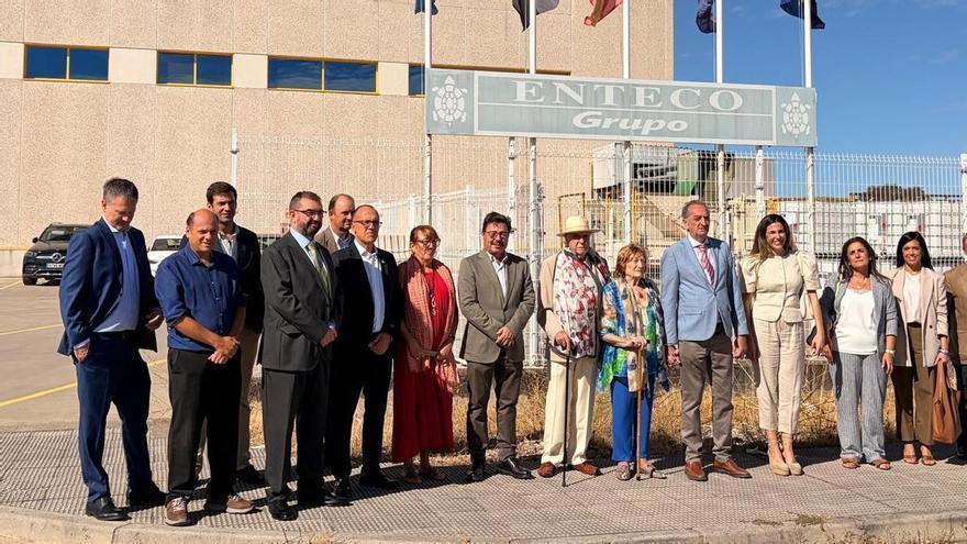 La compañía ENTECO invertirá 23 millones para ampliar su planta en Extremadura