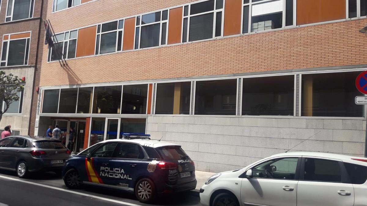 La fachada del Juzgado de Avilés, en una imagen de archivo.