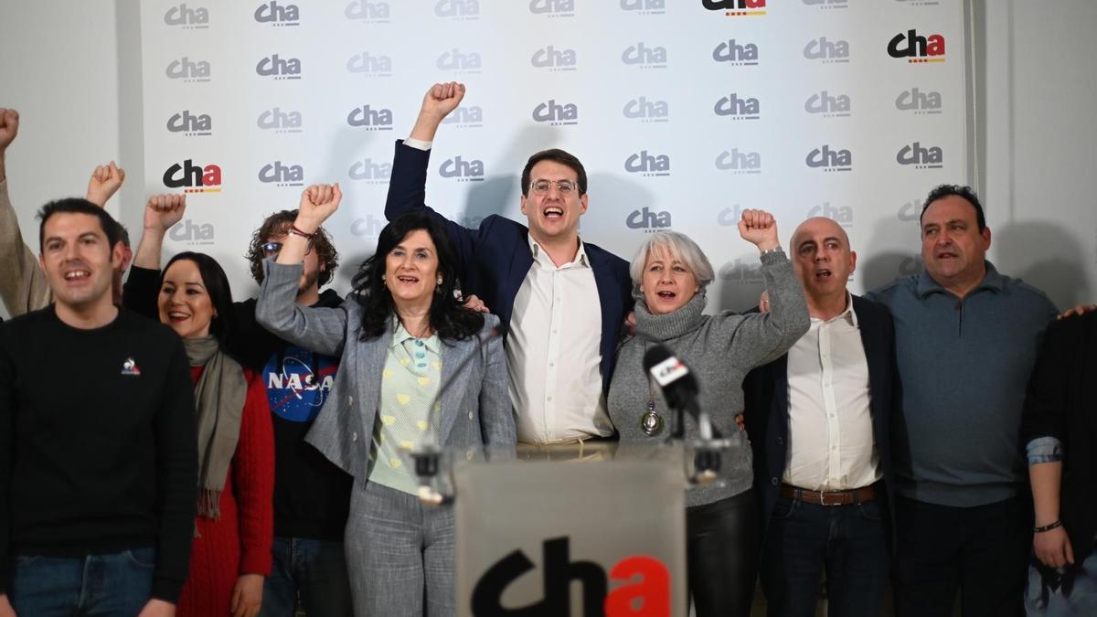 CHA presenta su candidatura por Zaragoza para el 8F