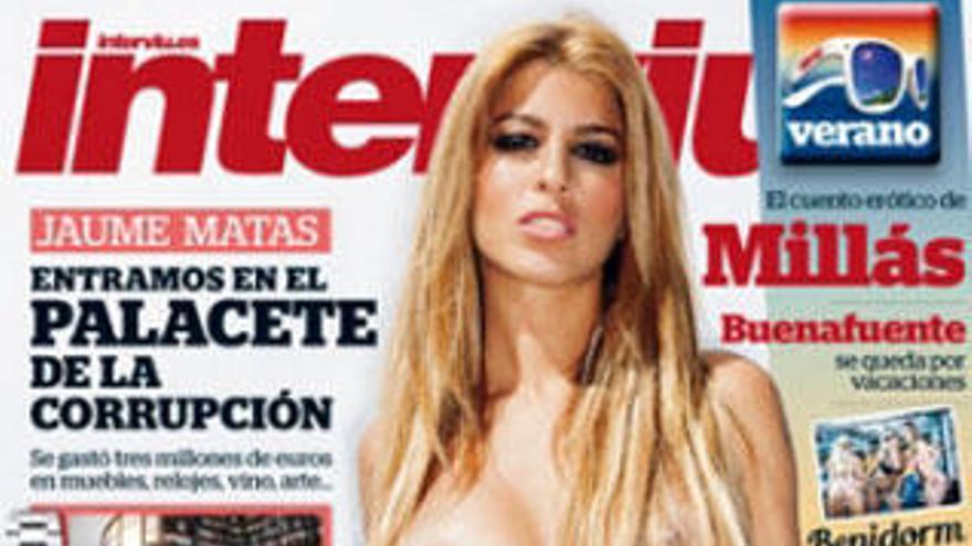 Oriana, portada de Interviú.