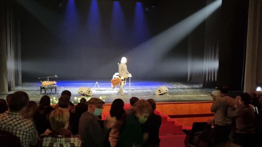 Un momento del concierto, el martes noche, en Tui.   | // D.P.