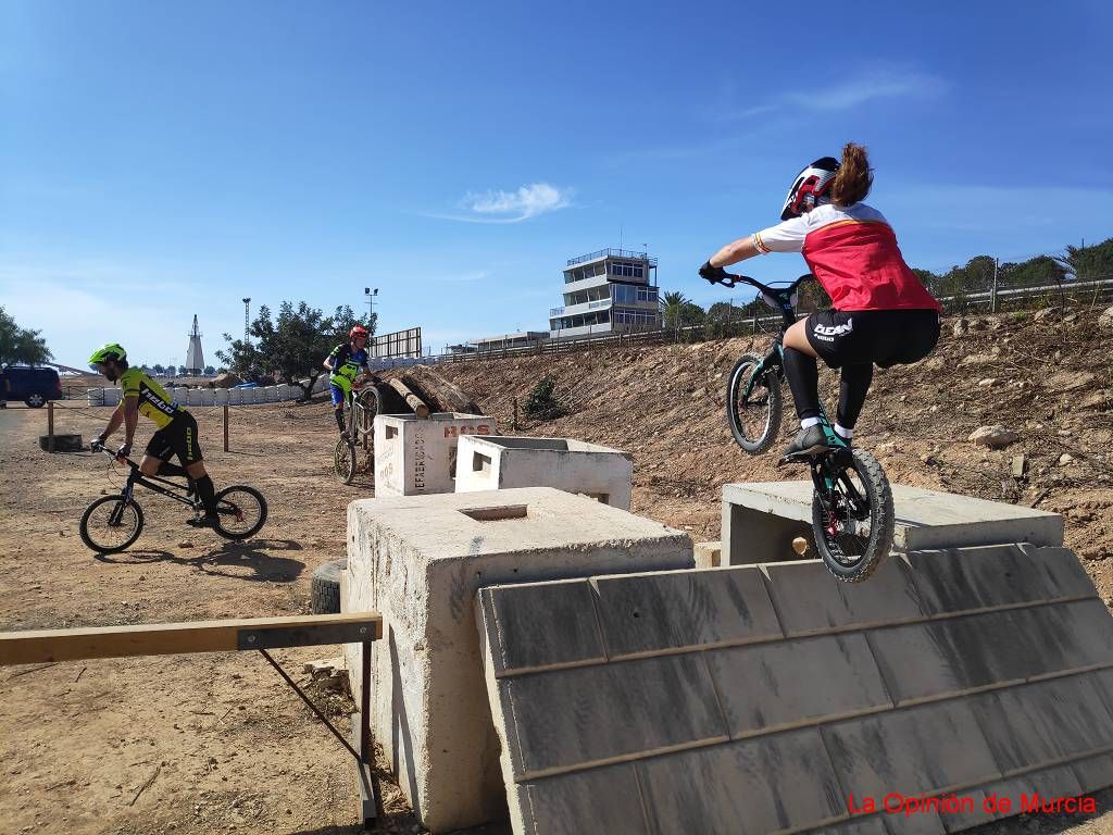 Copa de España de trialbici en el Circuito de Cartagena