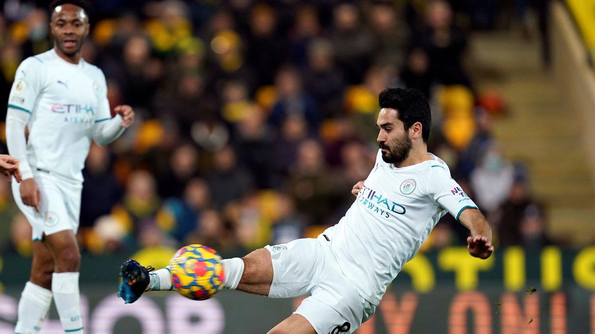 Gündogan, con el City