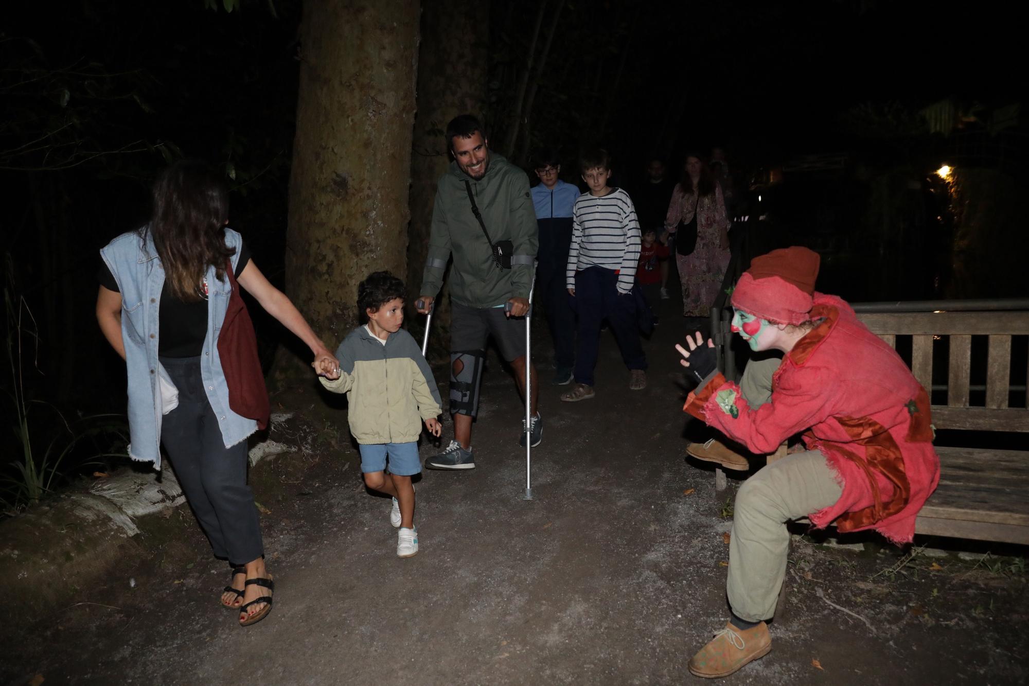 En imágenes: El Jardín Botánico de Gijón acoge las Noches Mágicas