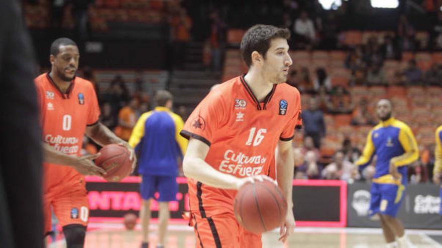 Guillem Vives quiere estar ante el Hapoel.