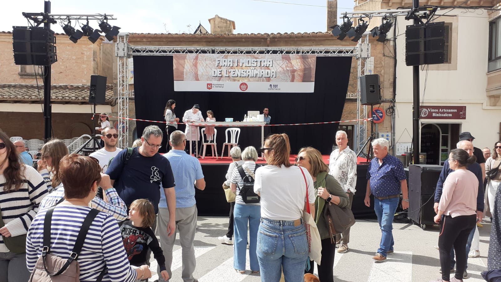 Santanyí | La feria de Mallorca dedicada a la ensaimada, en imágenes