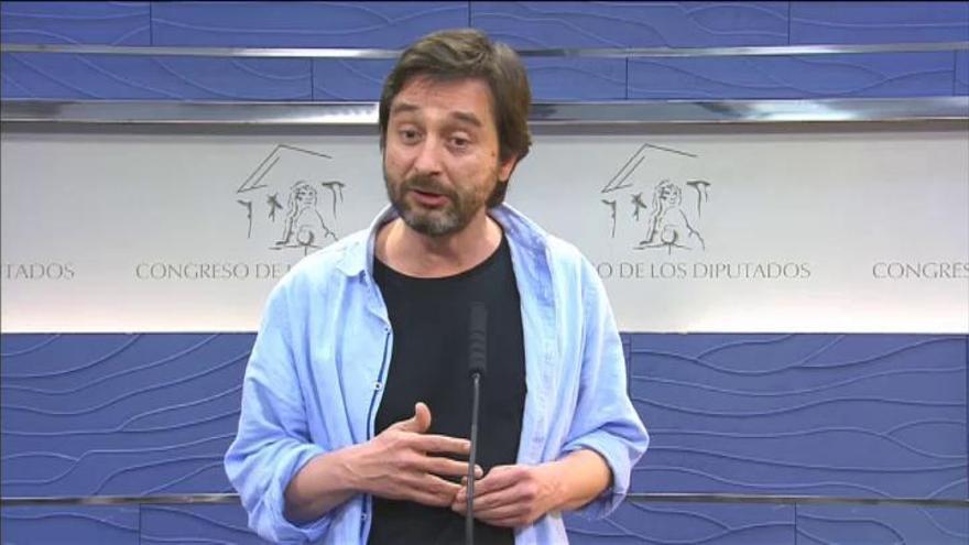 Rafa Mayoral: "A este Gobierno de Rajoy se incorporan personas de perfil antisocial"