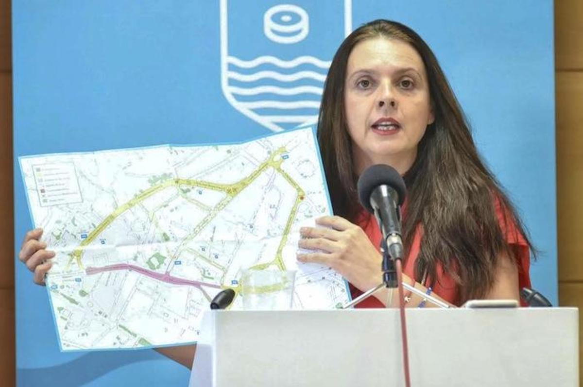 La primera teniente de alcalde torremolinense, la socialista Maribel Tocón, ayer.