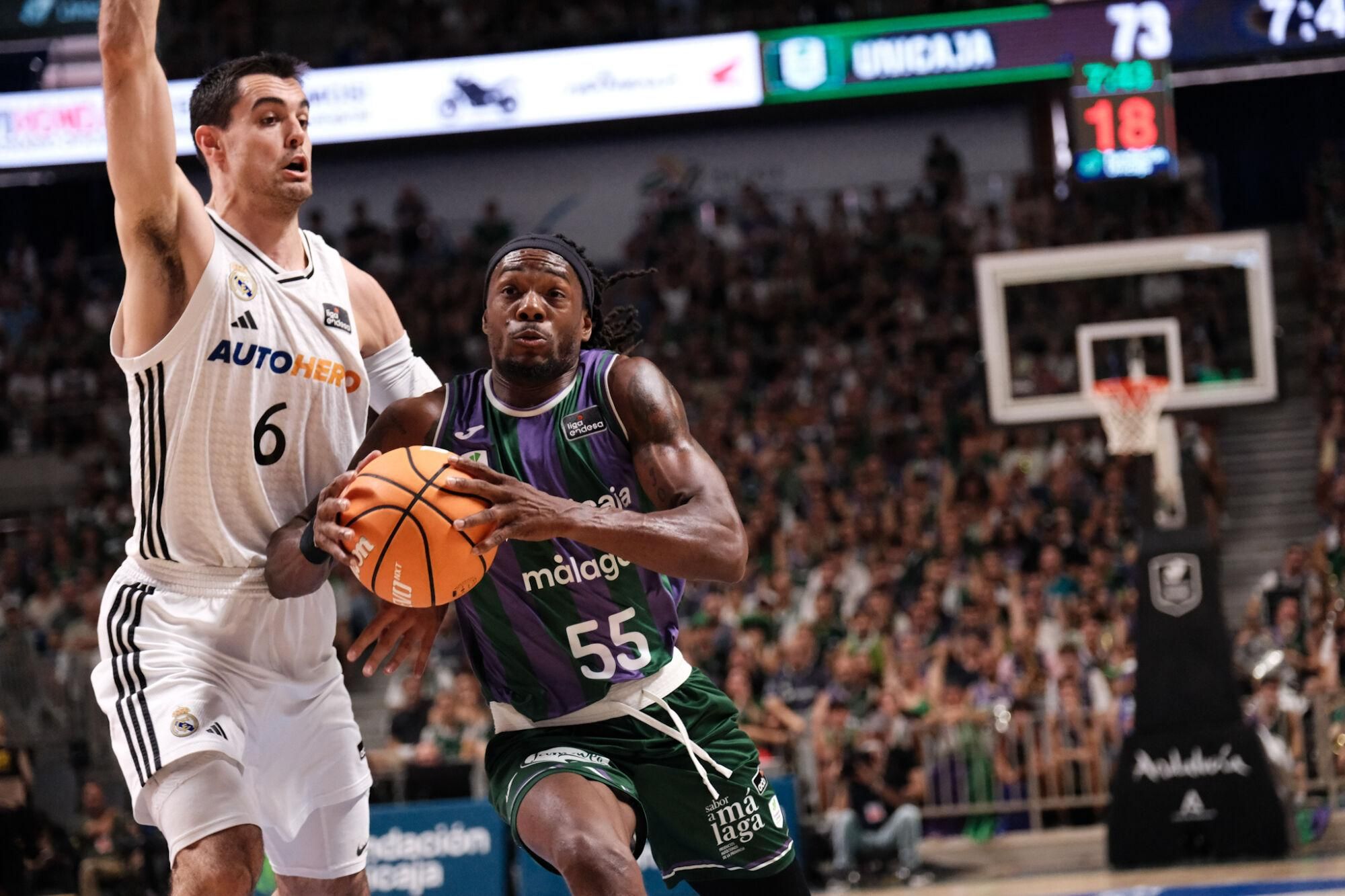 08-06-25 Málaga, Liga ACB Bakoncesto - UNICAJA vs Real Madrid. (Fotografia: Gregorio Marrero)