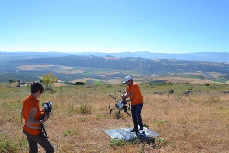 Acinipo a vista de dron