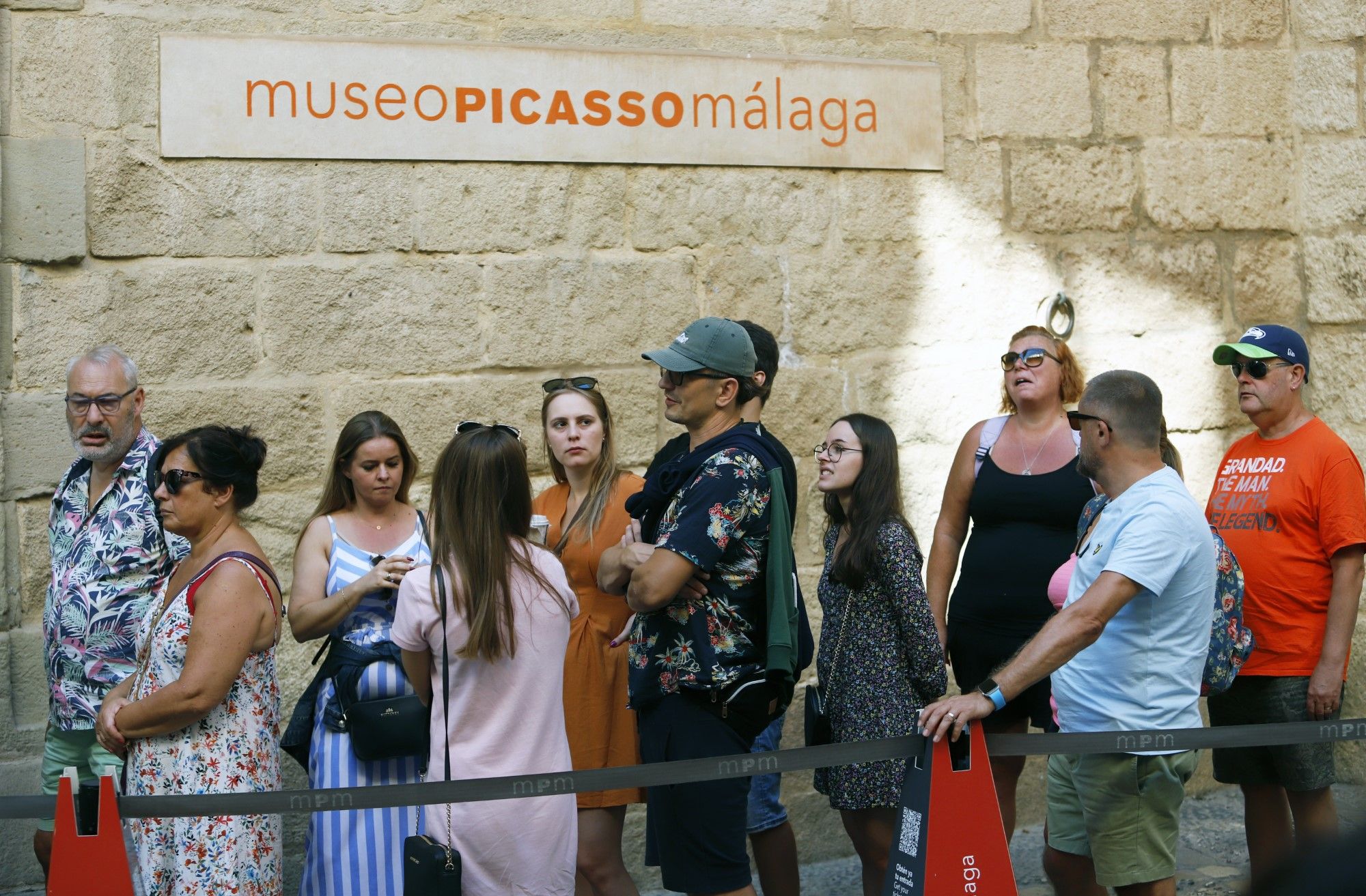 Colas para ver gratis los museos de Málaga en el Día Internacional del Turismo