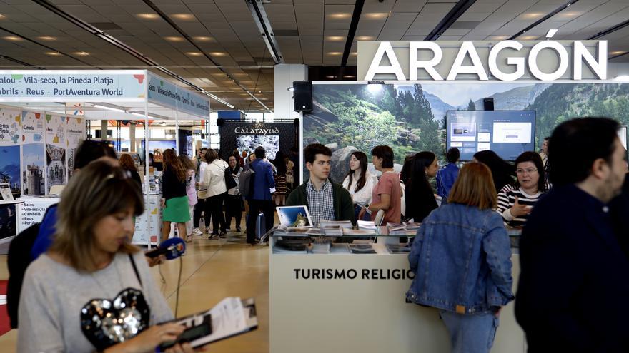 Más de 60 puntos de promoción turística muestran el &quot;potencial&quot; de Aragón y otros destinos en ARATUR