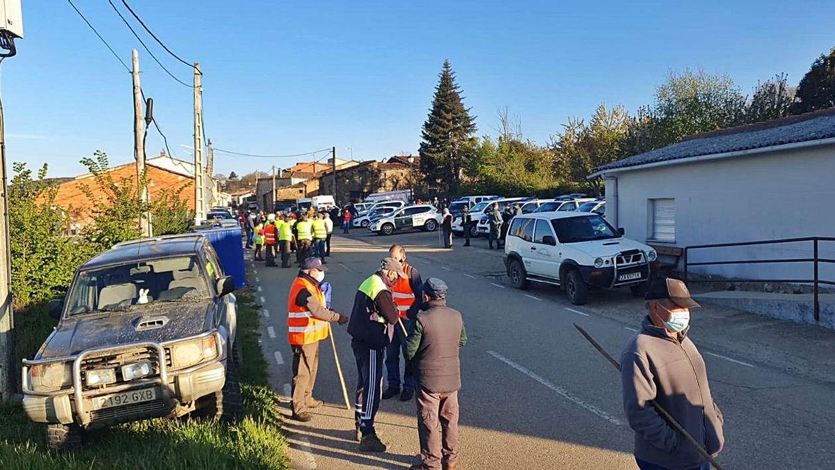 Figueruela de Arriba redobla esfuerzos para buscar al vecino desaparecido hace ya 20 días