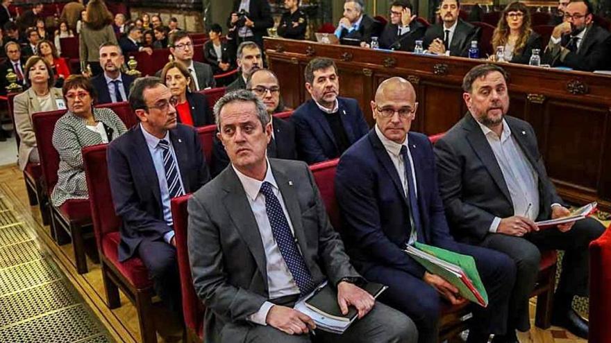 Imatge d&#039;arxiu del judici als polítics independentistes.