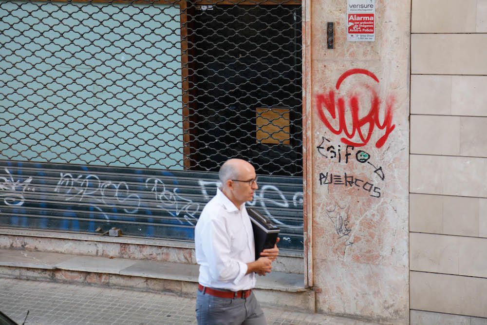 Palma, una ciudad pintarrajeada