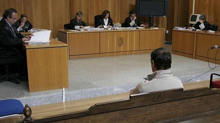 Imagen de un juicio celebrado en la Audiencia Provincial coruñesa. / eduardo vicente