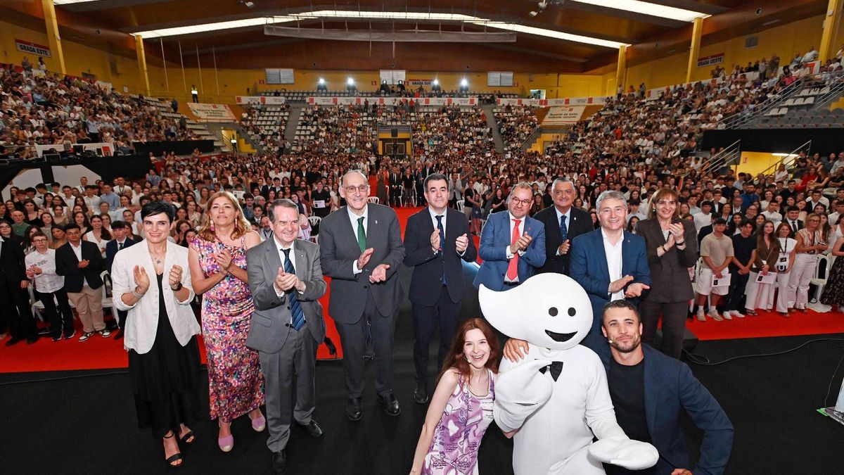Las imágenes de la gala de los mejores de la PAU en Galicia.