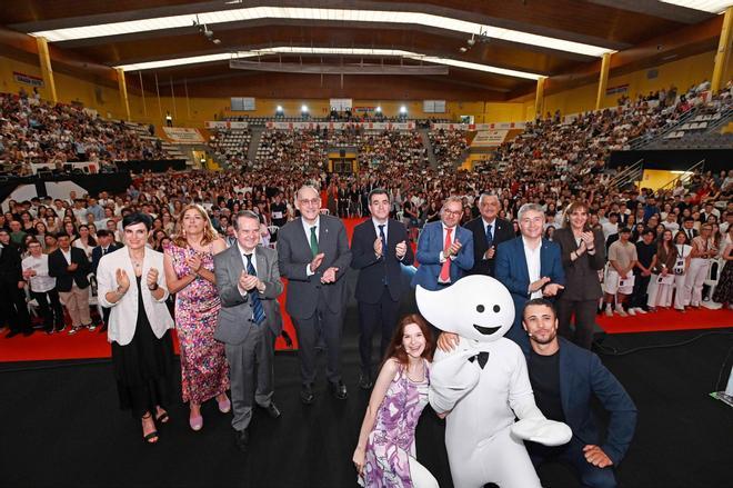 Las imágenes de la gala de los mejores de la PAU en Galicia