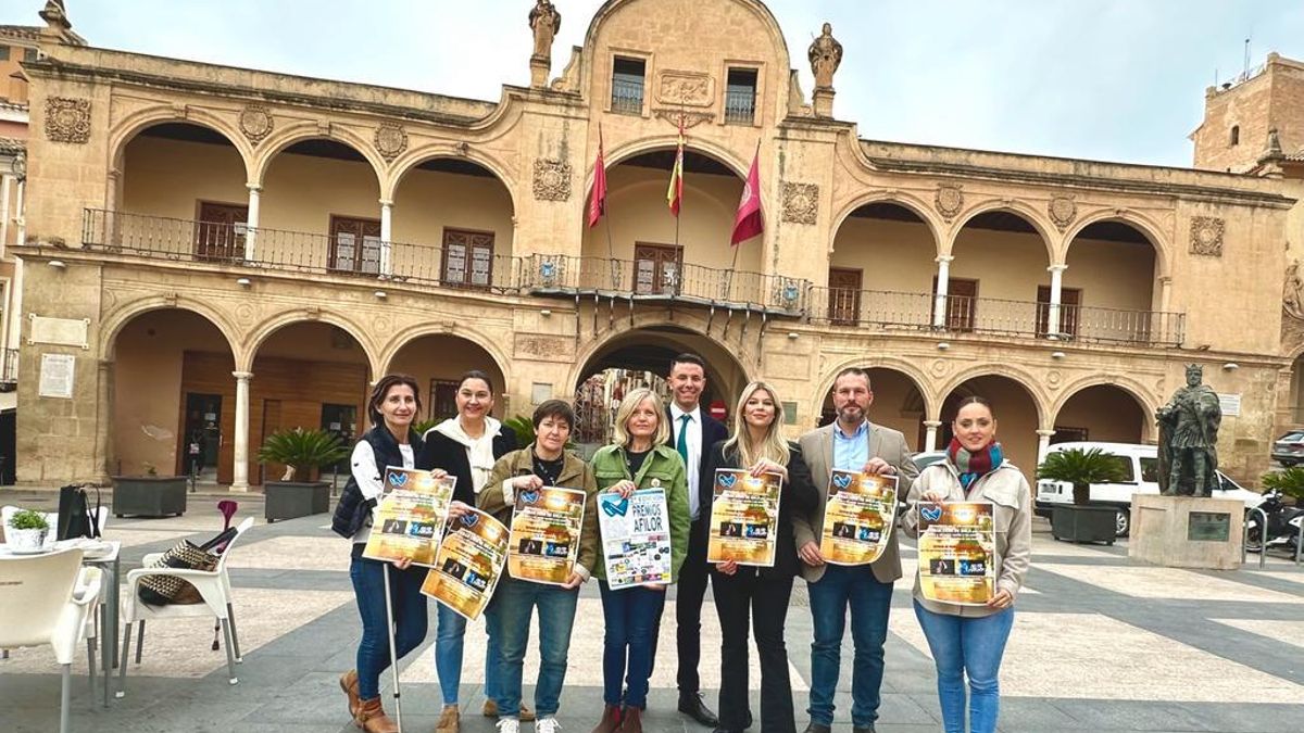 Los premios AFILOR se entregarán este sábado en Lorca.