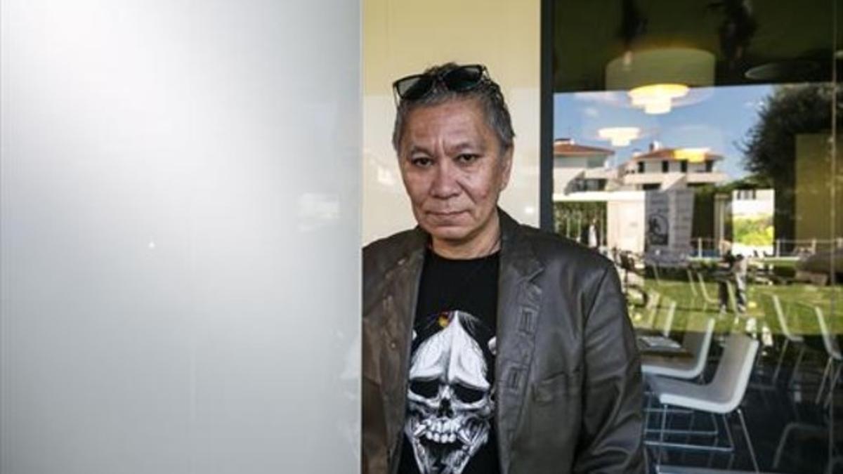 El director japonés Takashi Miike, fotografiado en el Festival de Sitges.