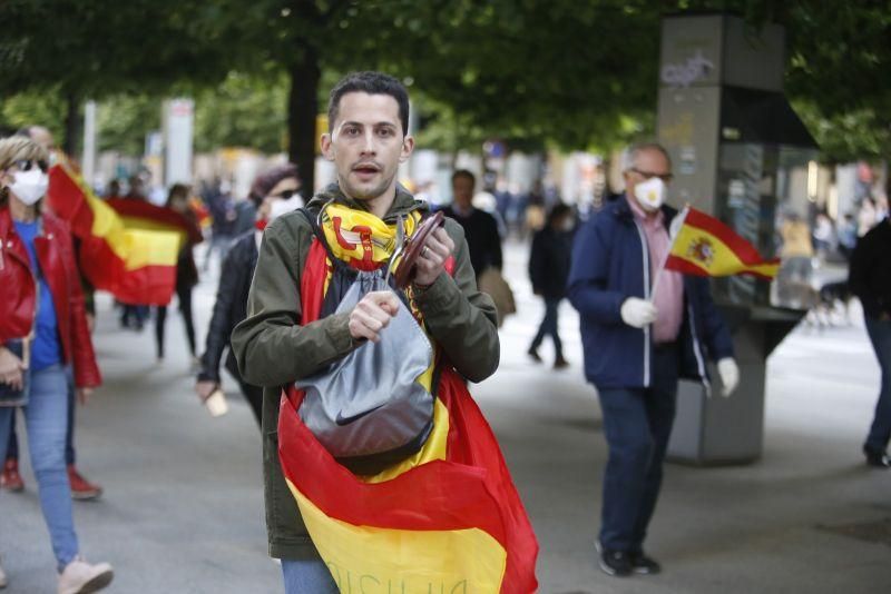 Cacerolada contra el Gobierno en Zaragoza