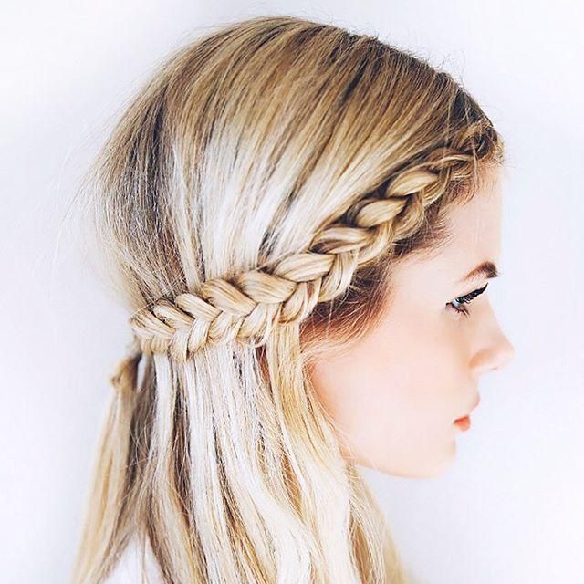 El recogido de Navidad visto en @Byrdiebeauty