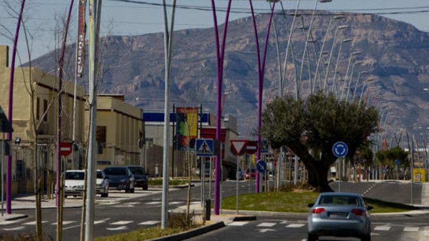 Polígono industrial El Canastell, en San Vicente del Raspeig