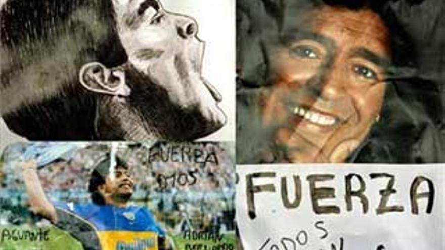 Maradona continuará ingresado varios días más