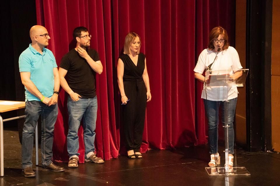 Fin de curso de l'Escola de Teatre Joan Alabau.