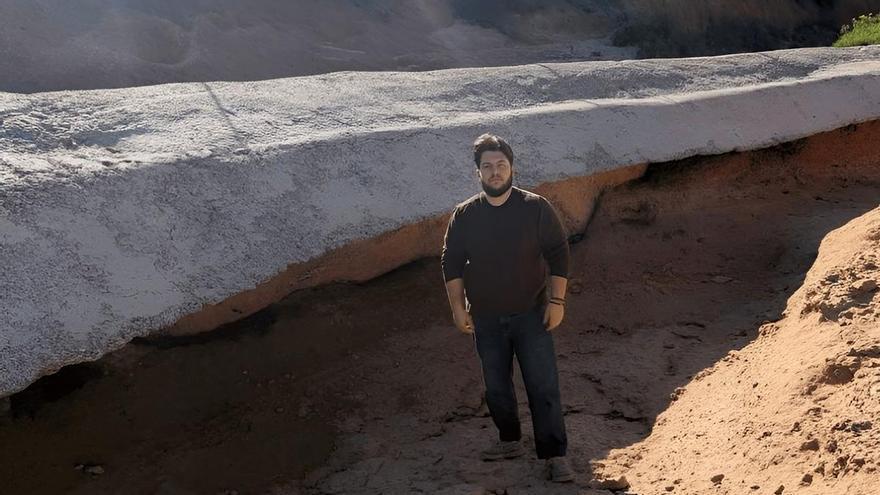 Así están algunos tramos del corredor verde de la rambla urbana de Pilar de la Horadada