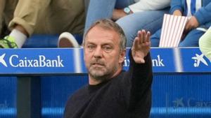 Hansi Flick: "Lewandowski és el millor del món a l’àrea"