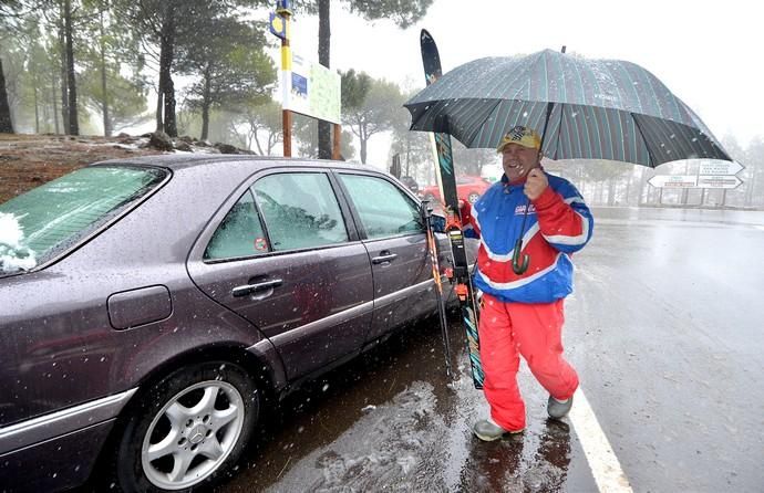 NIEVE CUMBRE GRAN CANARIA